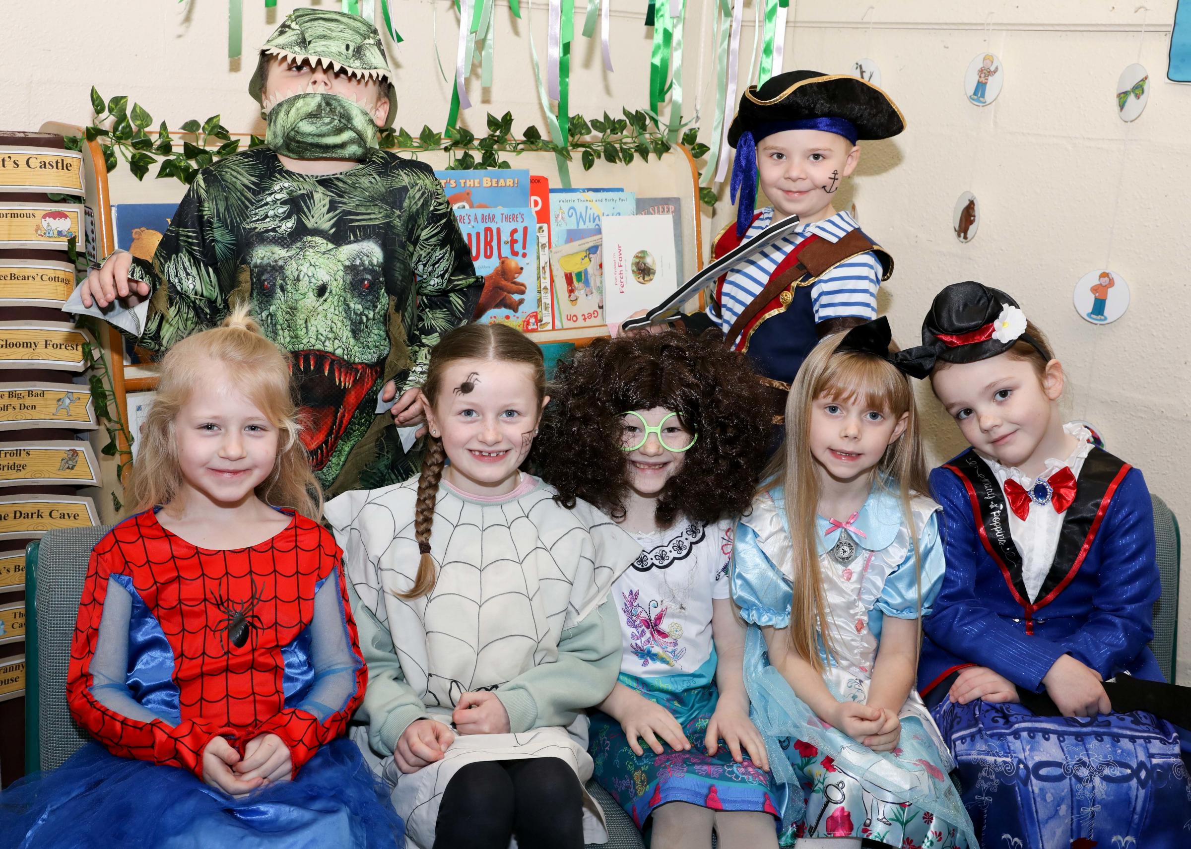 World Book Day, Westwood CP School, Buckley.