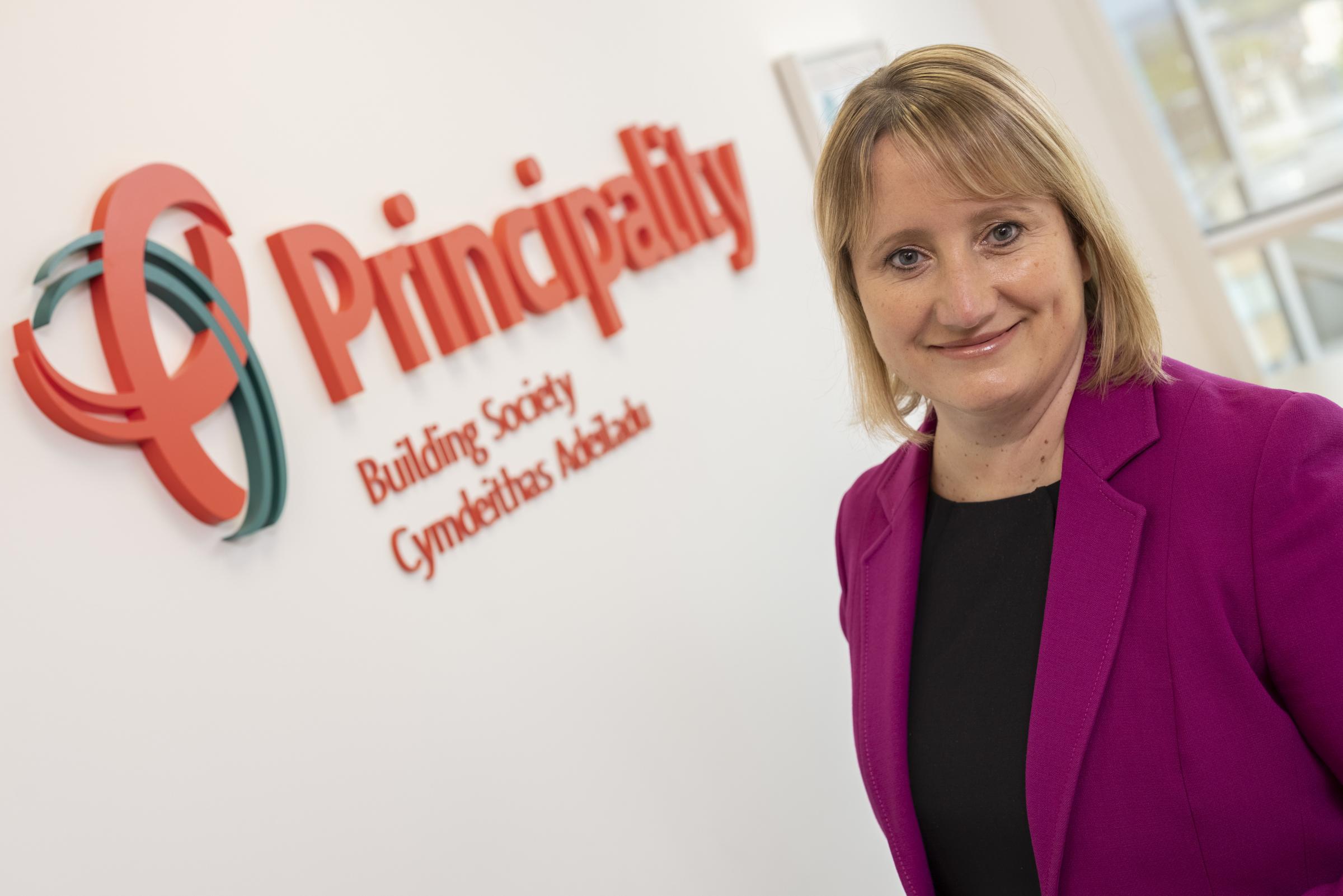 Vicky Wales, chief customer officer, Principality Building Society. Photo: Huw John 