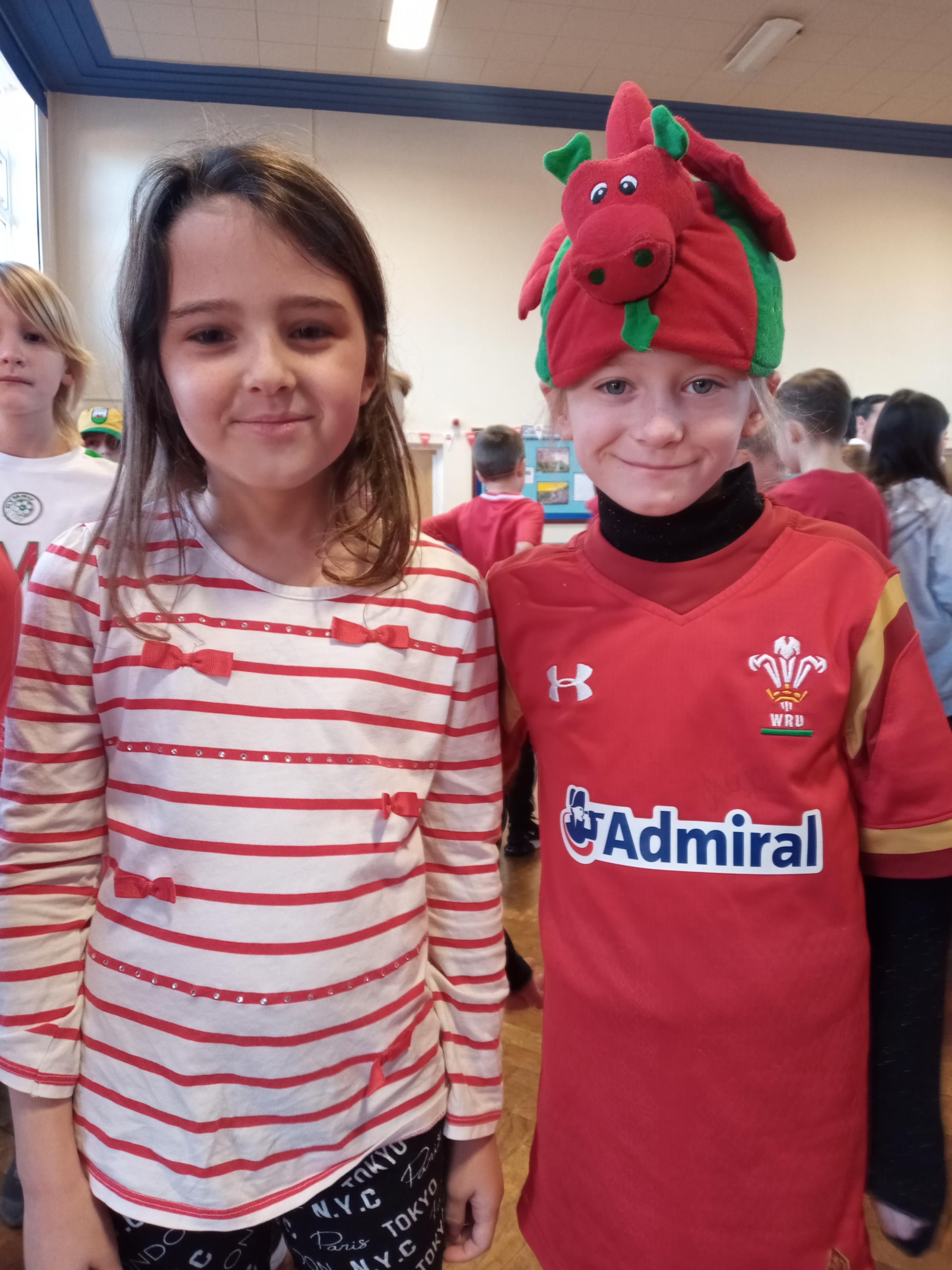  Wales fever for the World Cup at Ysgol Bryn Coch.