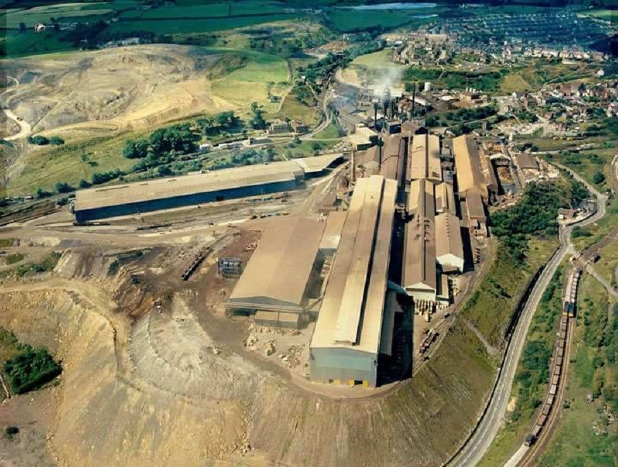 Brymbo Steelworks. Photo courtesy of Richard Jones