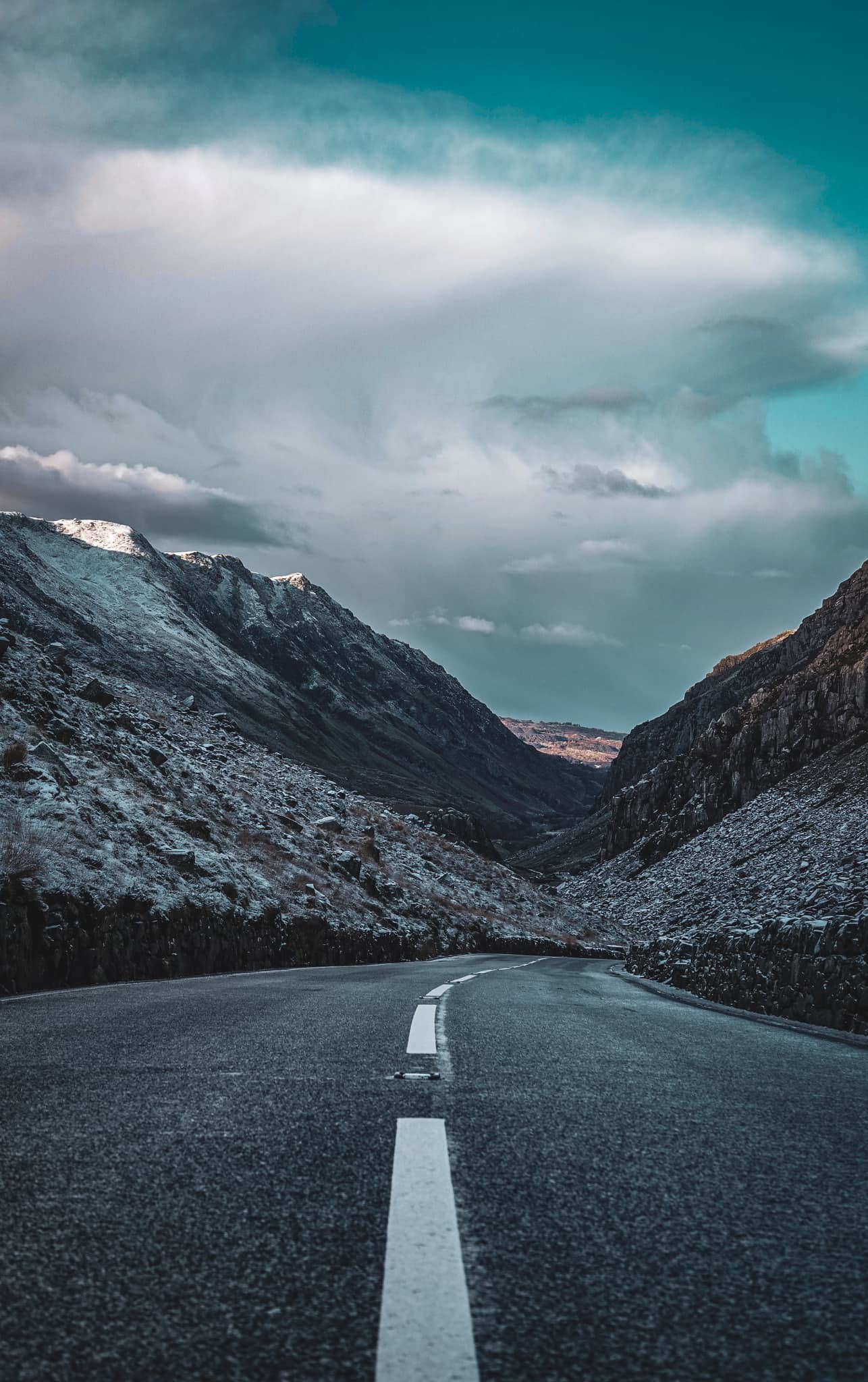 The road ahead… Picture: James Molyneux