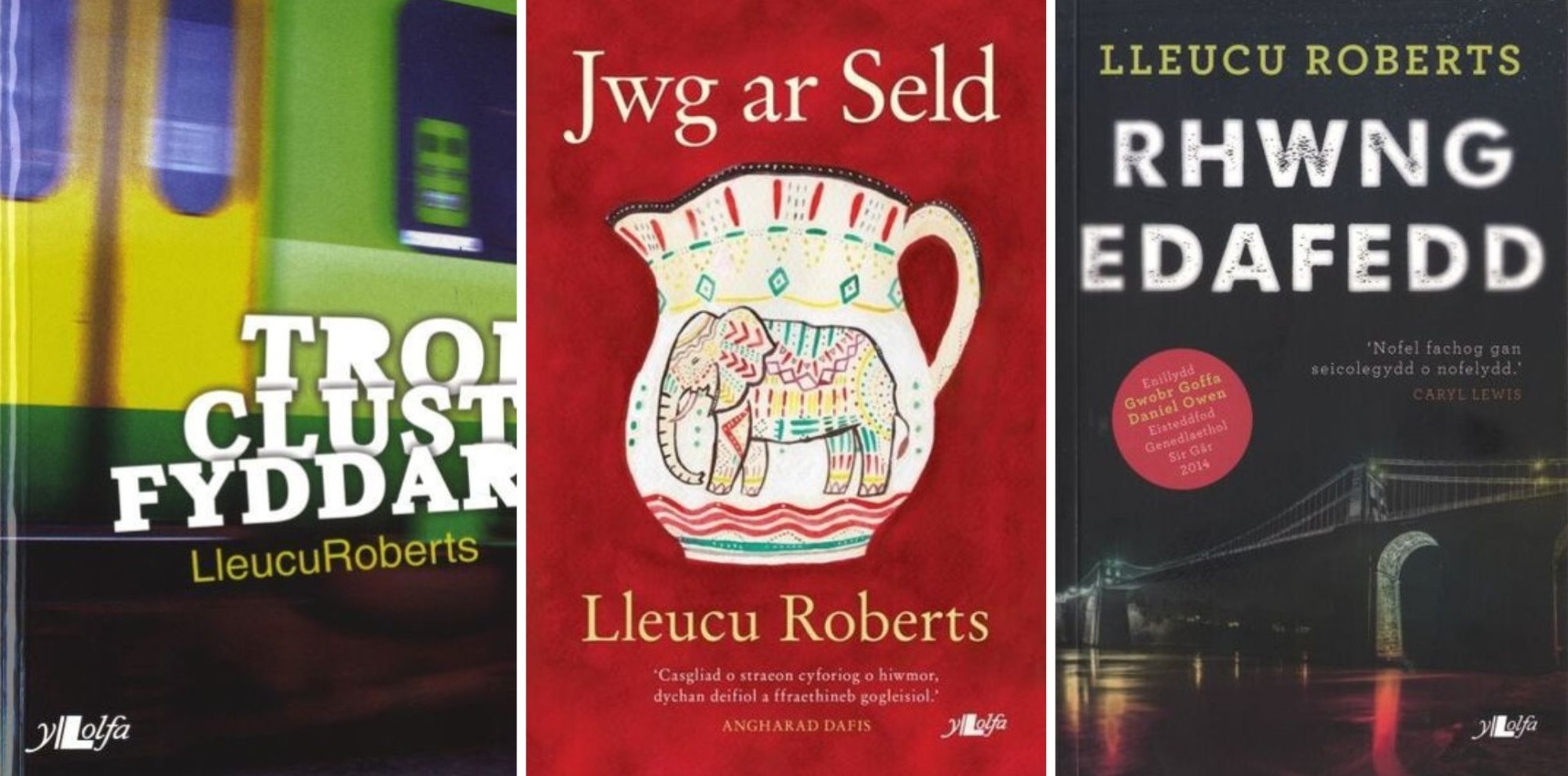 Titles by author Lleucu Roberts.