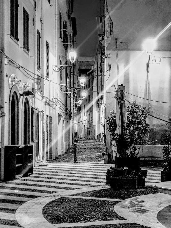 Street in Sardinia, Italy. Picture: Andy Beacher