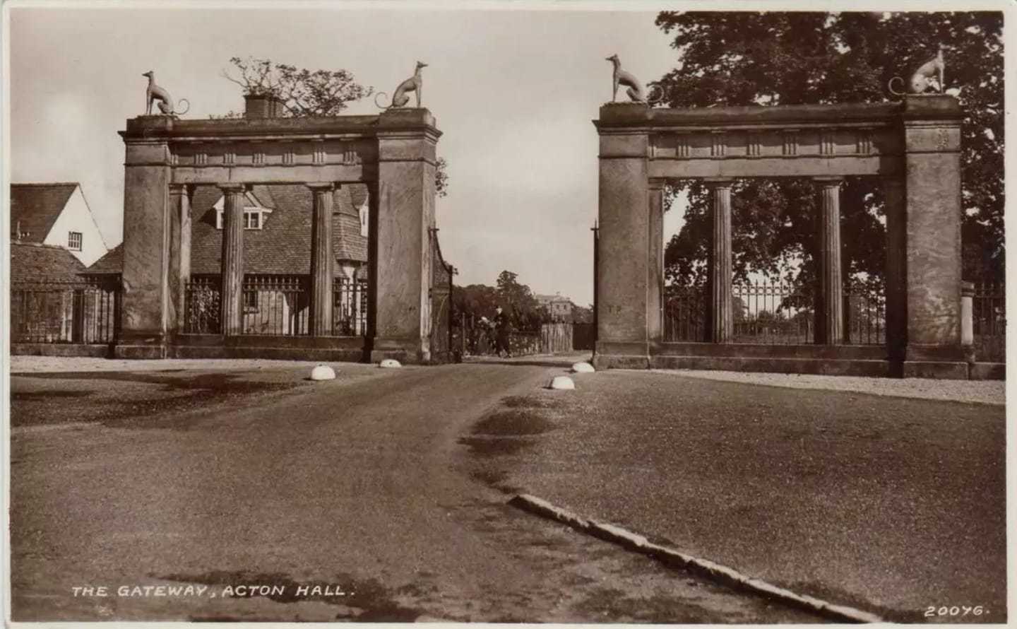 The Four Dogs of Acton Hall.