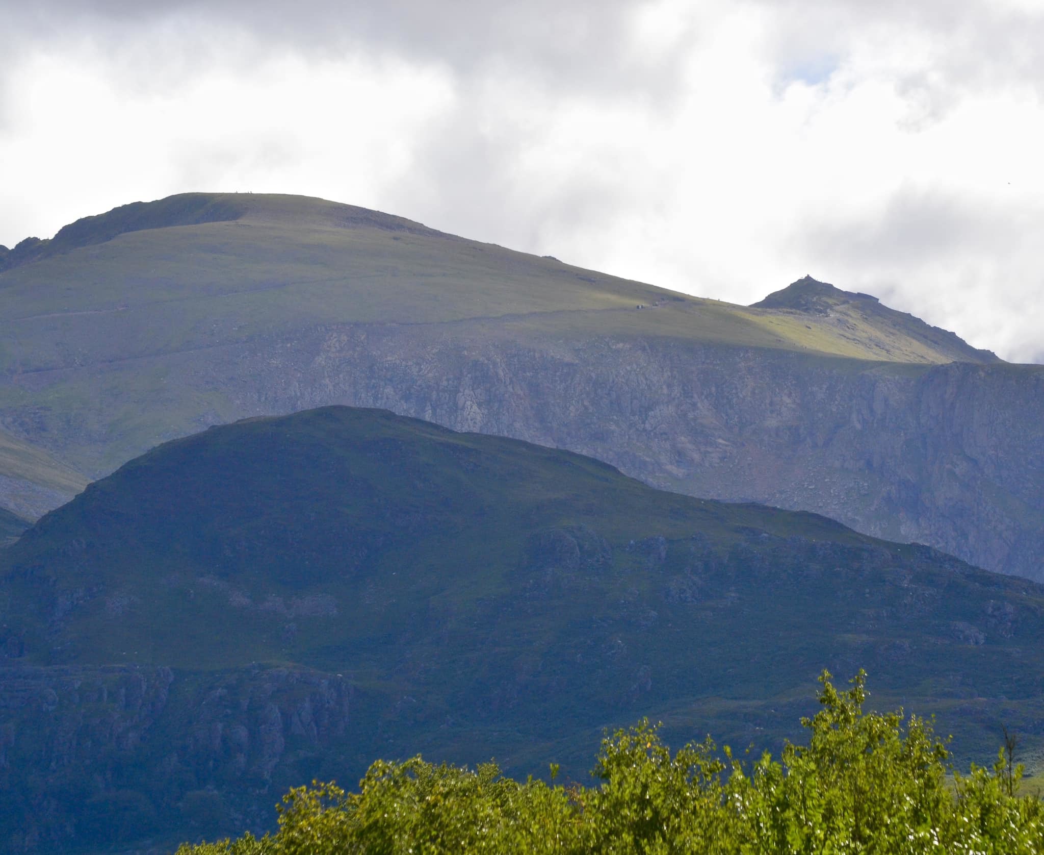 Yr Wyddfa from Llanberis. Picture: Nicola Sumnal