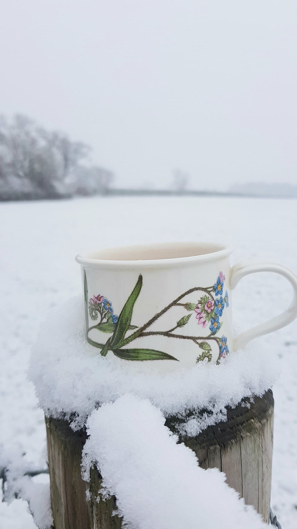 Brew in the snow. Picture: Michelle Westerman