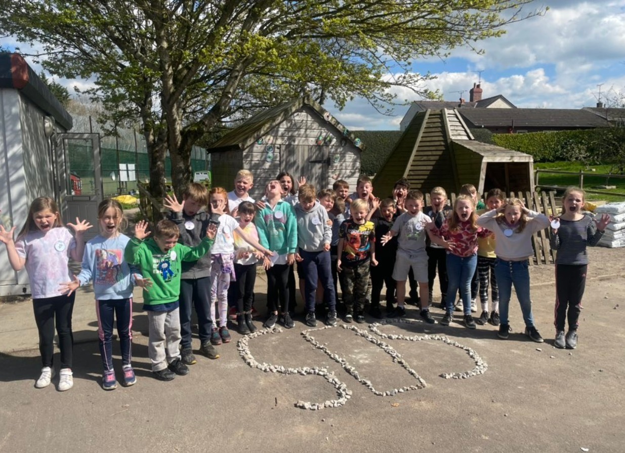 Shipwrecked adventures for pupils at Ysgol Sychdyn, during Wales Outdoor Learning Week.