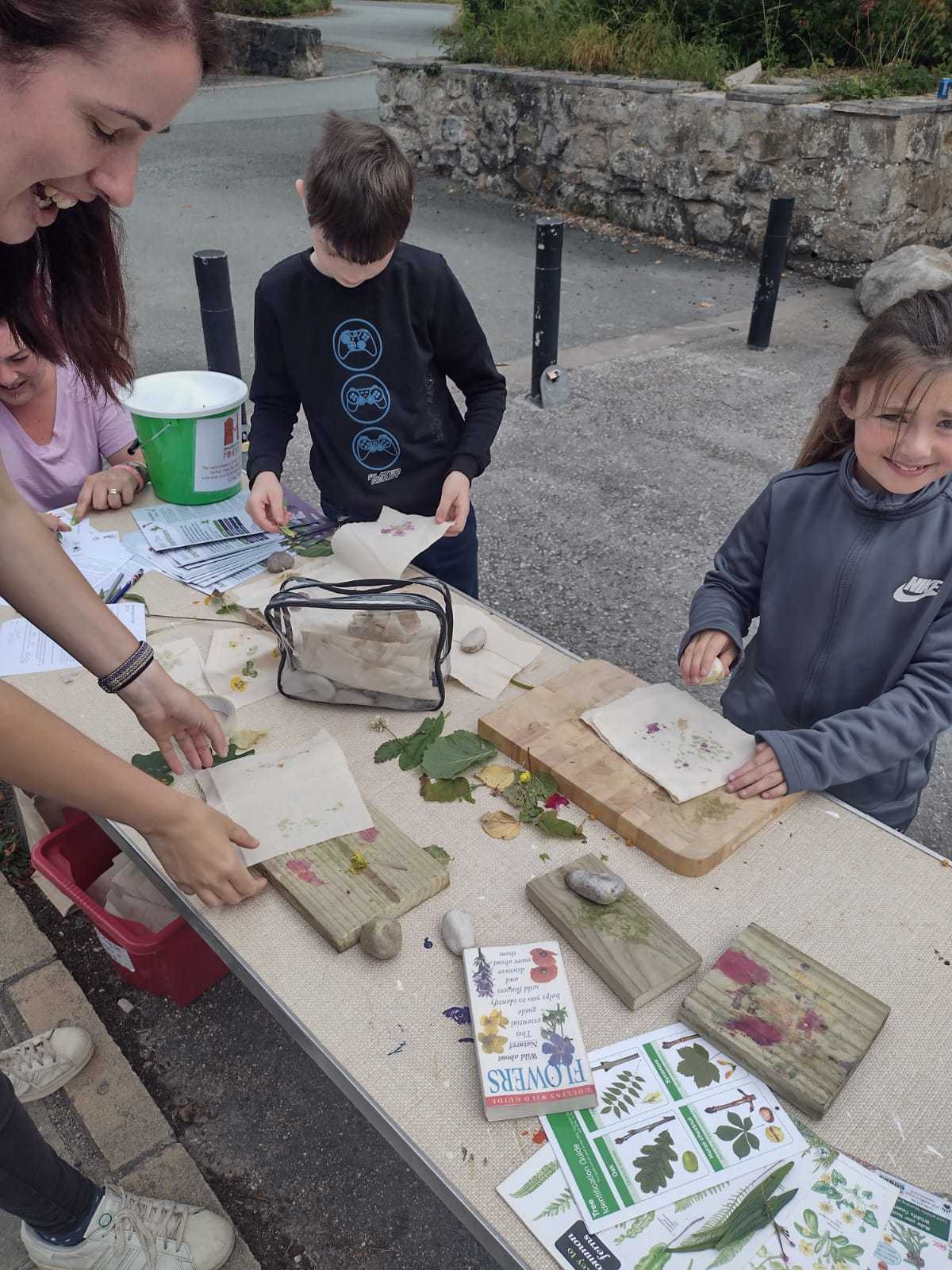 Half term fun at Minera Lead Mines.