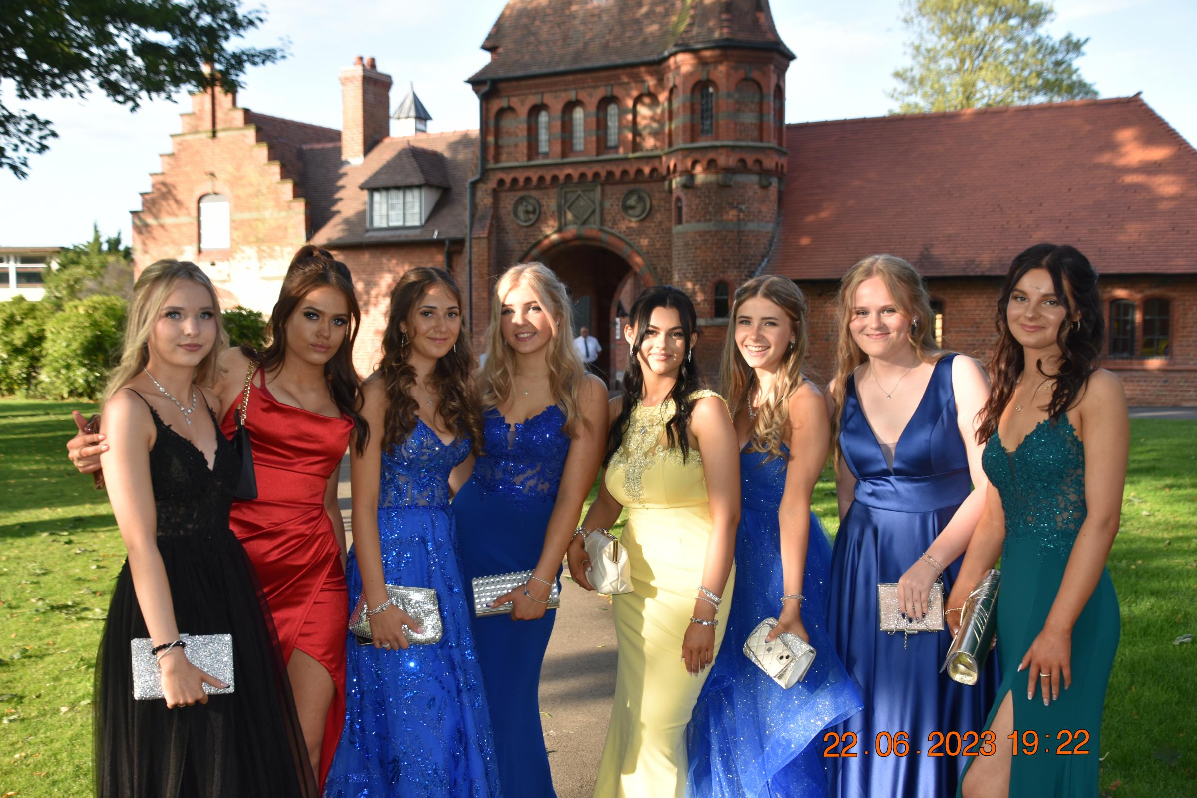 Prom at Chester Zoo for students from Argoed High School, Mynydd Isa.