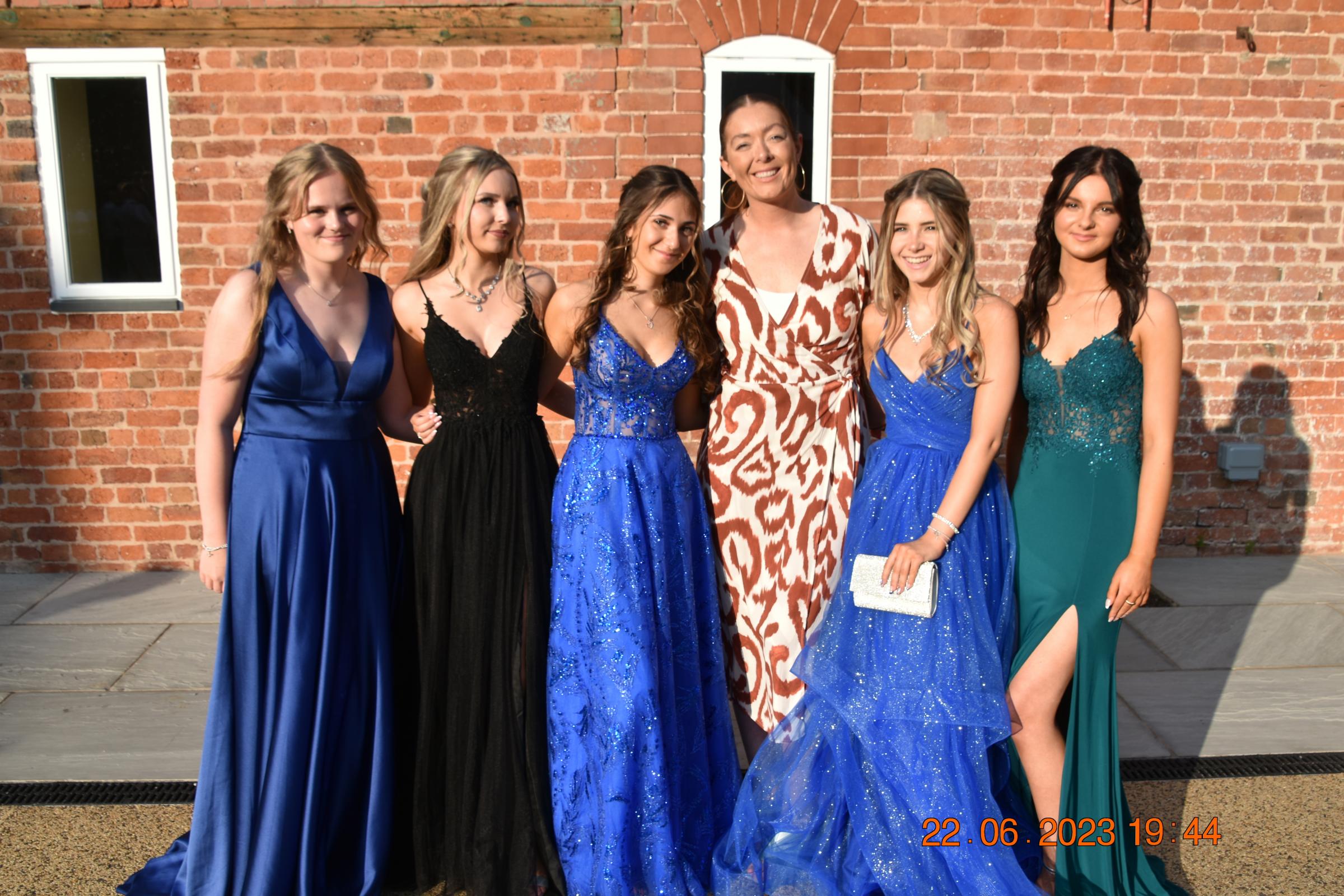 Prom at Chester Zoo for students from Argoed High School, Mynydd Isa.