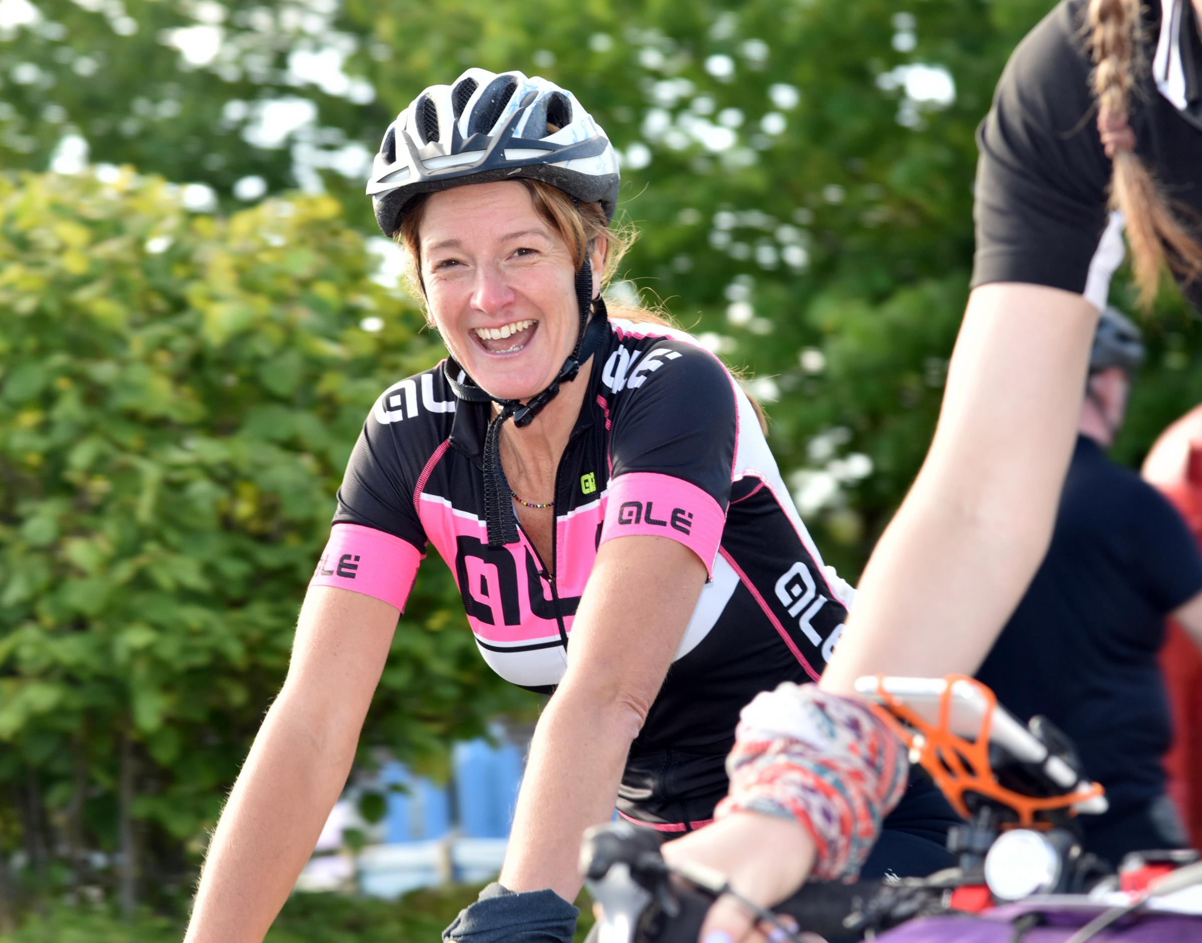 Riders who took part in the Hope House Cycle Challenge.