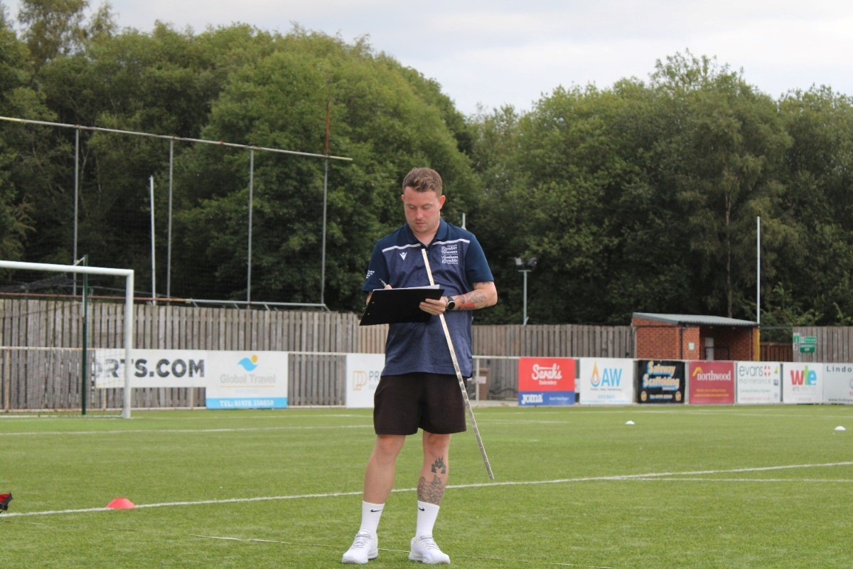 Thomas Winsper, final year Football Coaching and the Perfomance Specialist student.