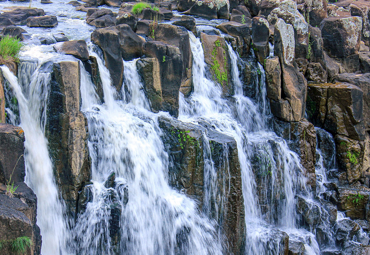 River Waterfall.