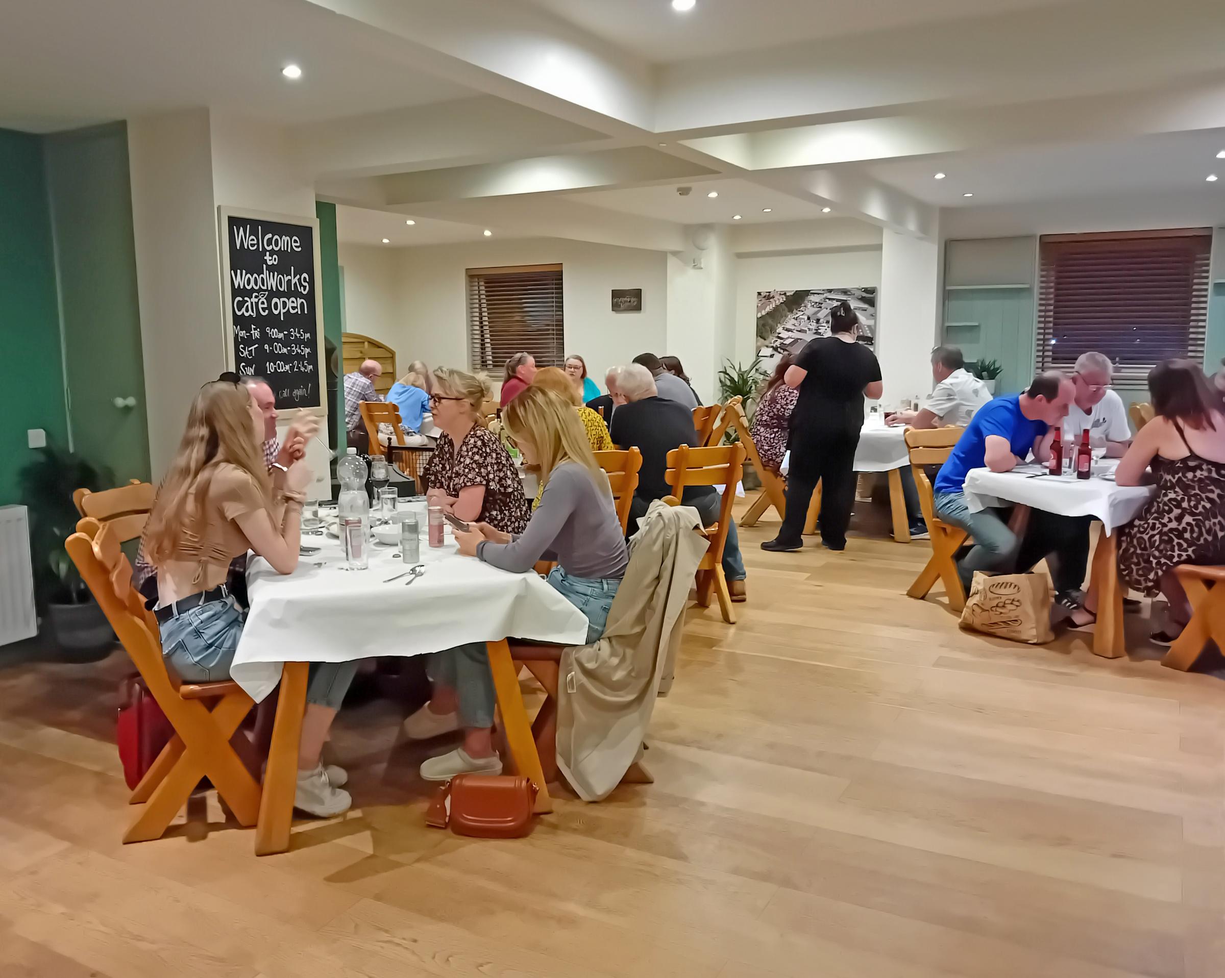 The Woodworks Garden Centre Café held a quiz night in aid of Dementai UK.