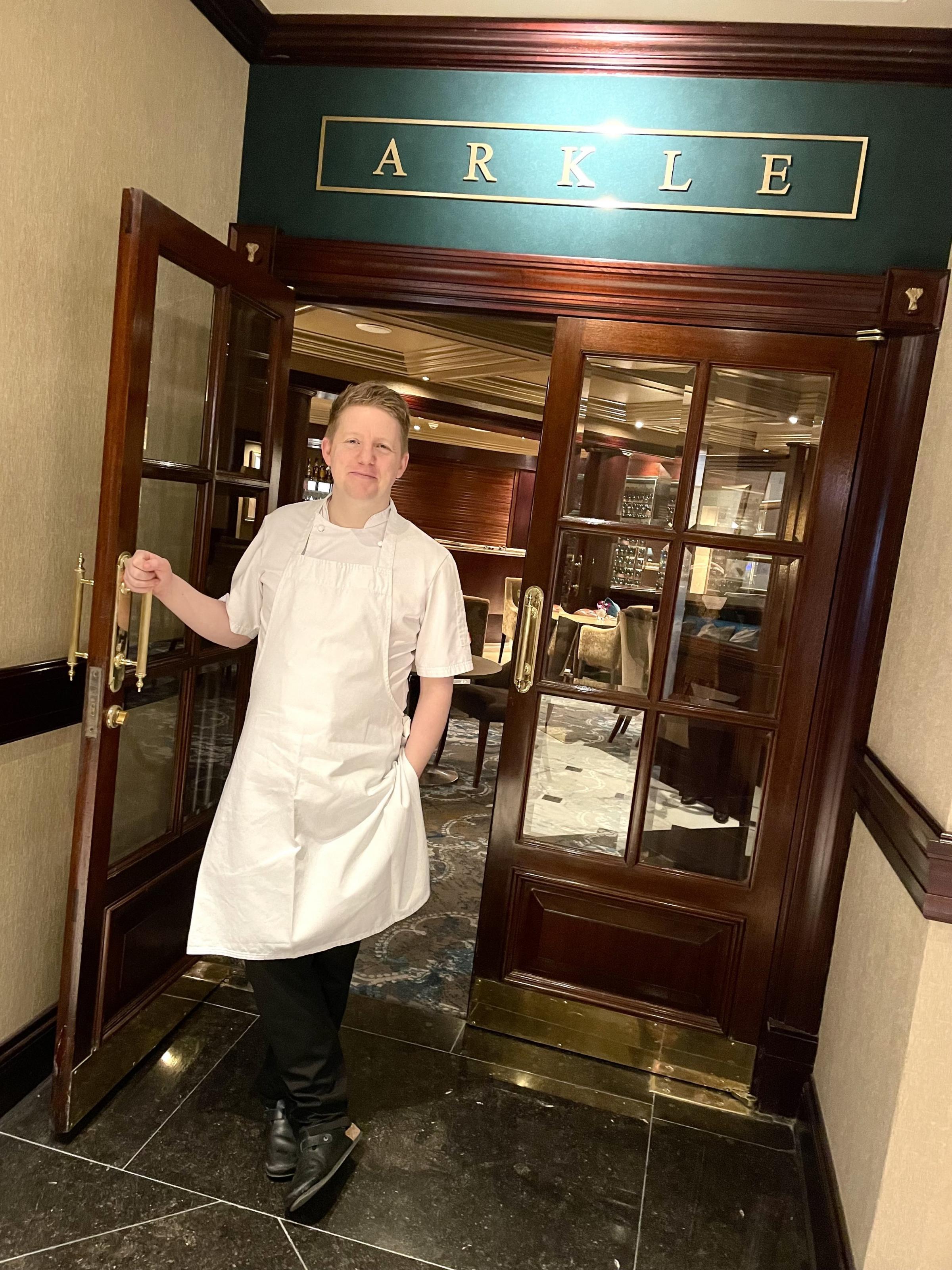 Elliot Hill, Executive Chef at The Chester Grosvenor.