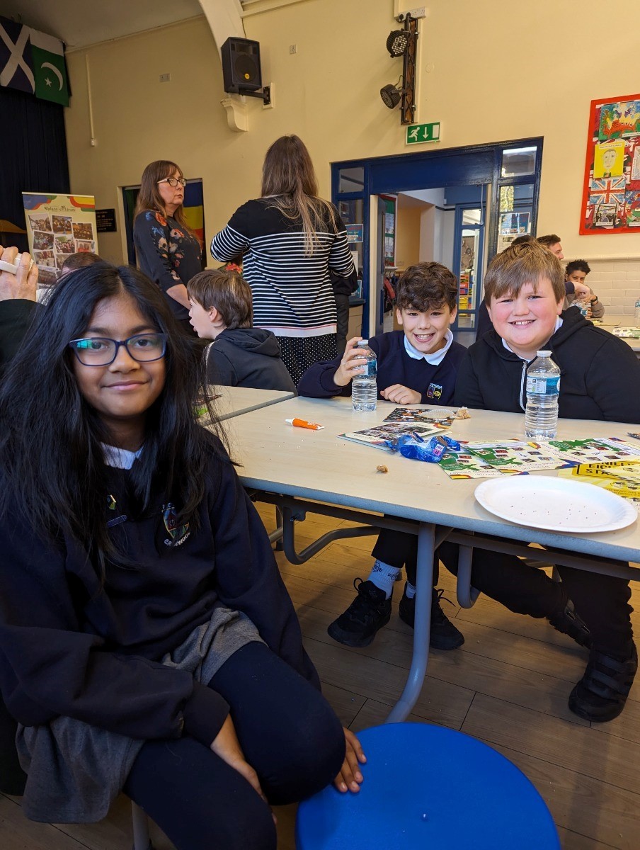 Victoria CP School pupils at the North Wales Childrens University session.