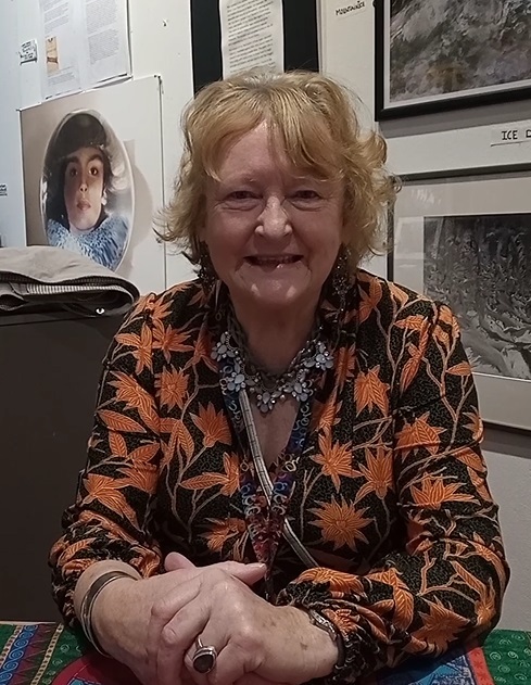 Rona Campbell, who has created the Wrexham Treasures project.