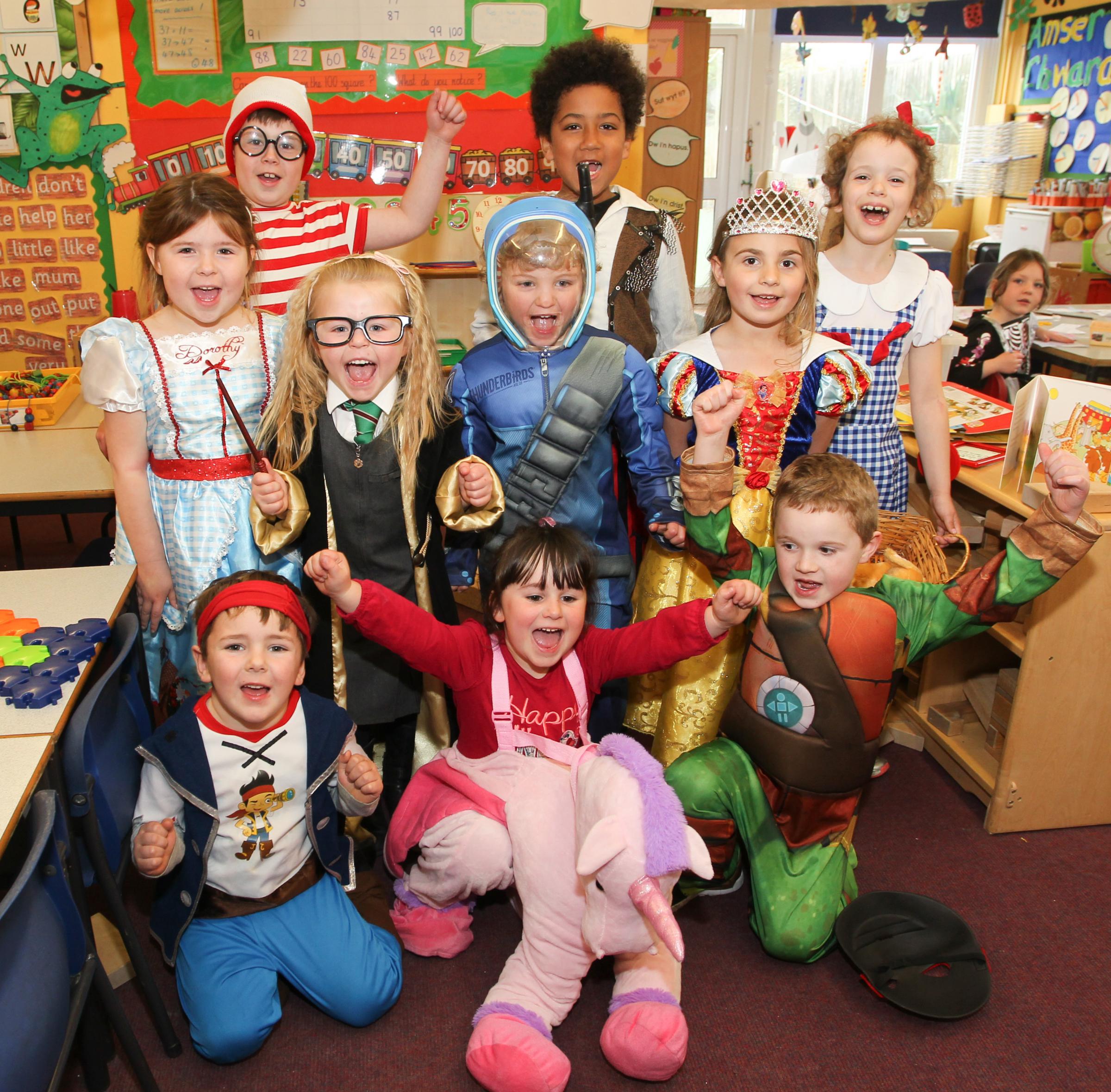 World Book Day, Eyton CP School.