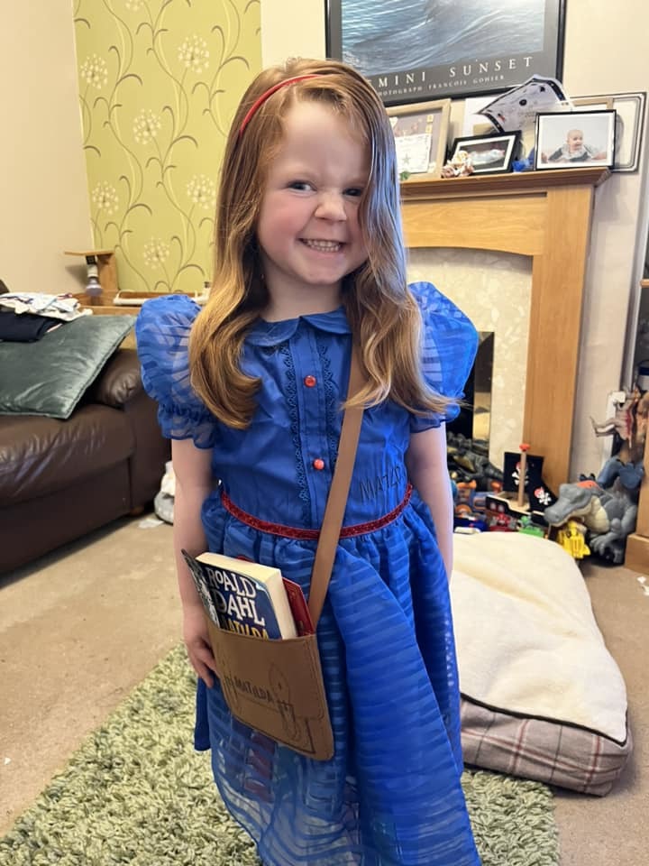 Keira Prydderch: Nansi-Ann, four, as Matilda.