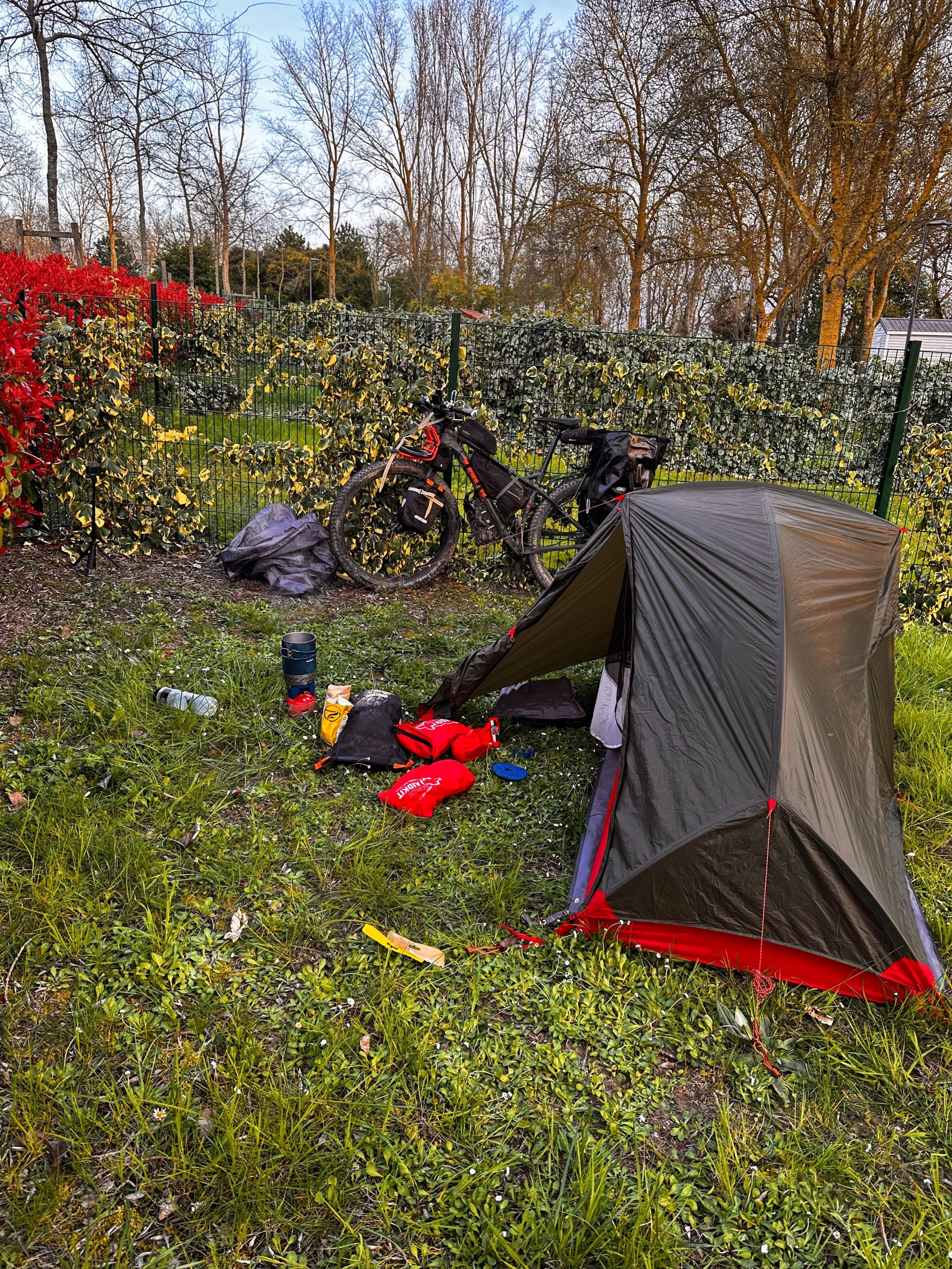 Ben Clark on his worldbybike charity fundraiser.