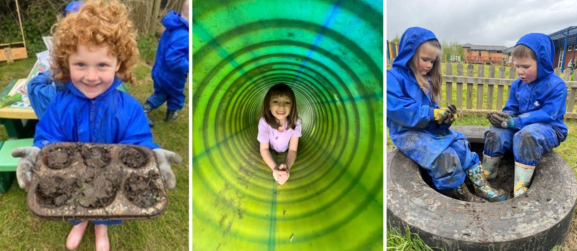 St Ethelwolds pupils enjoying the outdoors and nature.