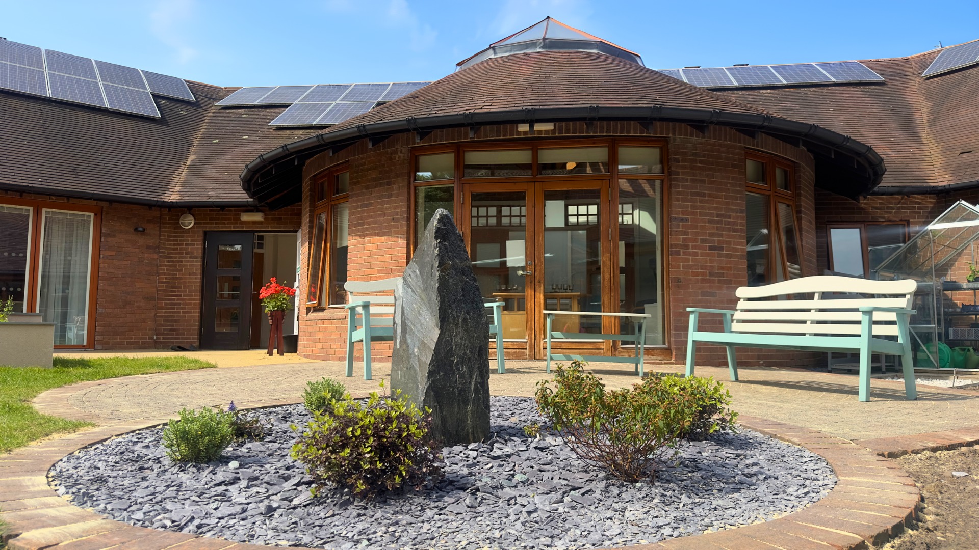 Nightingale House Hospice gardens.