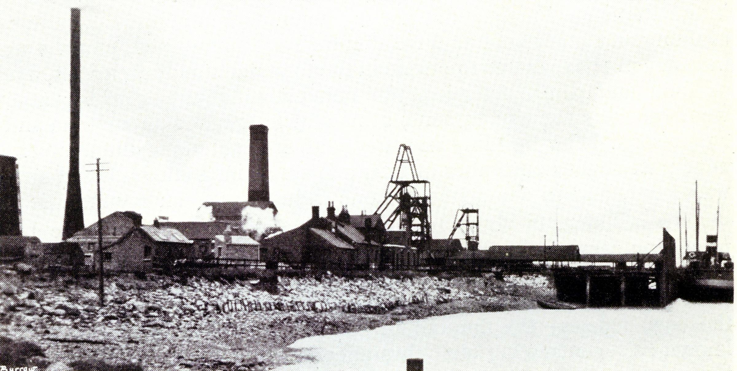 Point of Ayr Colliery. Photo courtesy of the Elvet Pierce collection