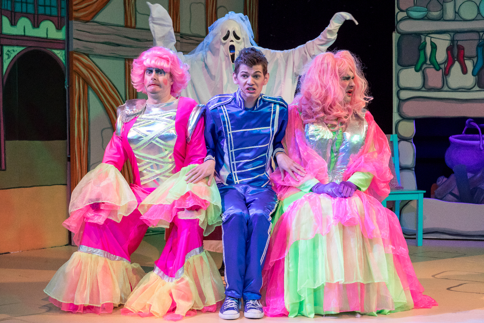 A scene from Tip Top Productions pantomime Cinderella.