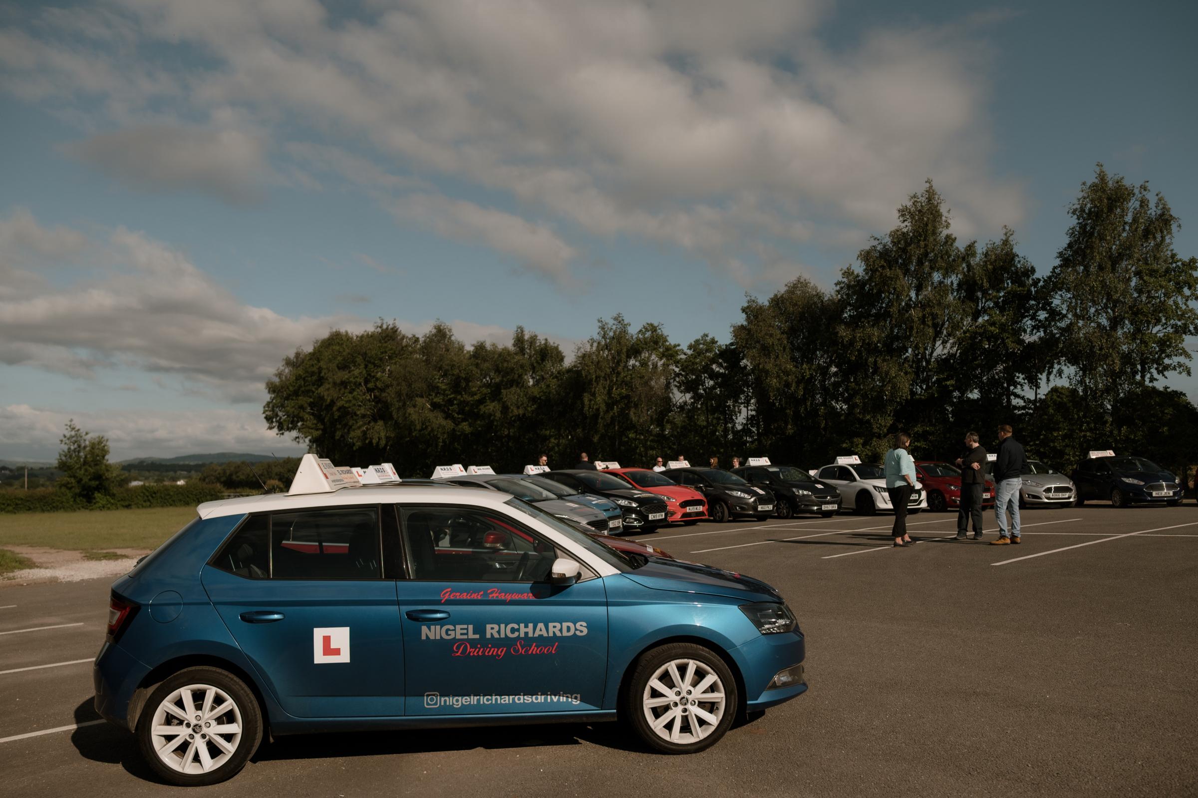 The team of Nigel Richards Driving School. Photo: Babs Boardwell Photography