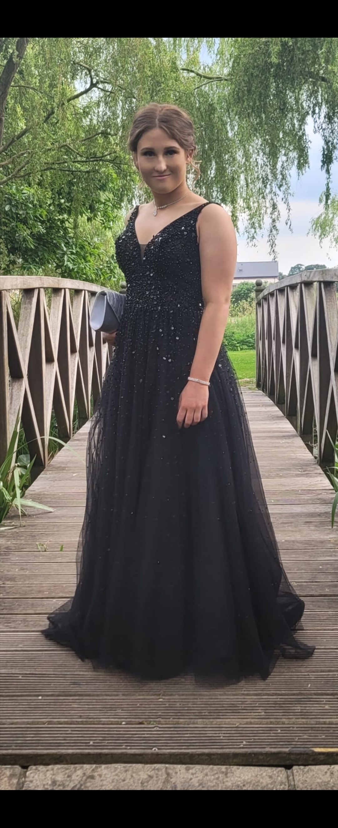 Bethan Davies, from Wrexham: Ella Davies shines for the Darland High School prom at Grosvenor Pulford.