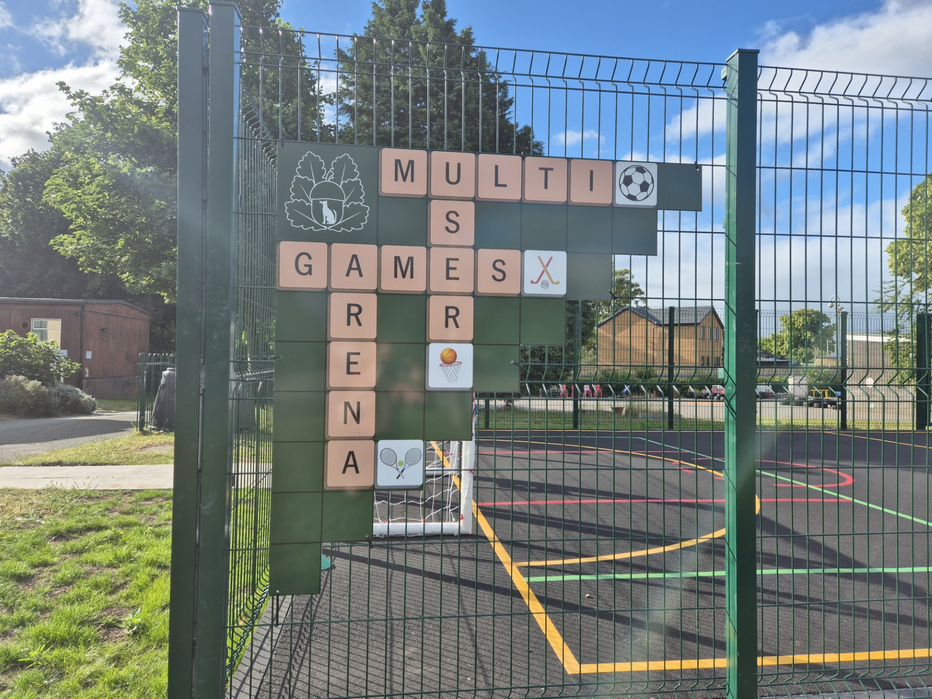 Multi-User Games Arena at Acton Park Primary School.