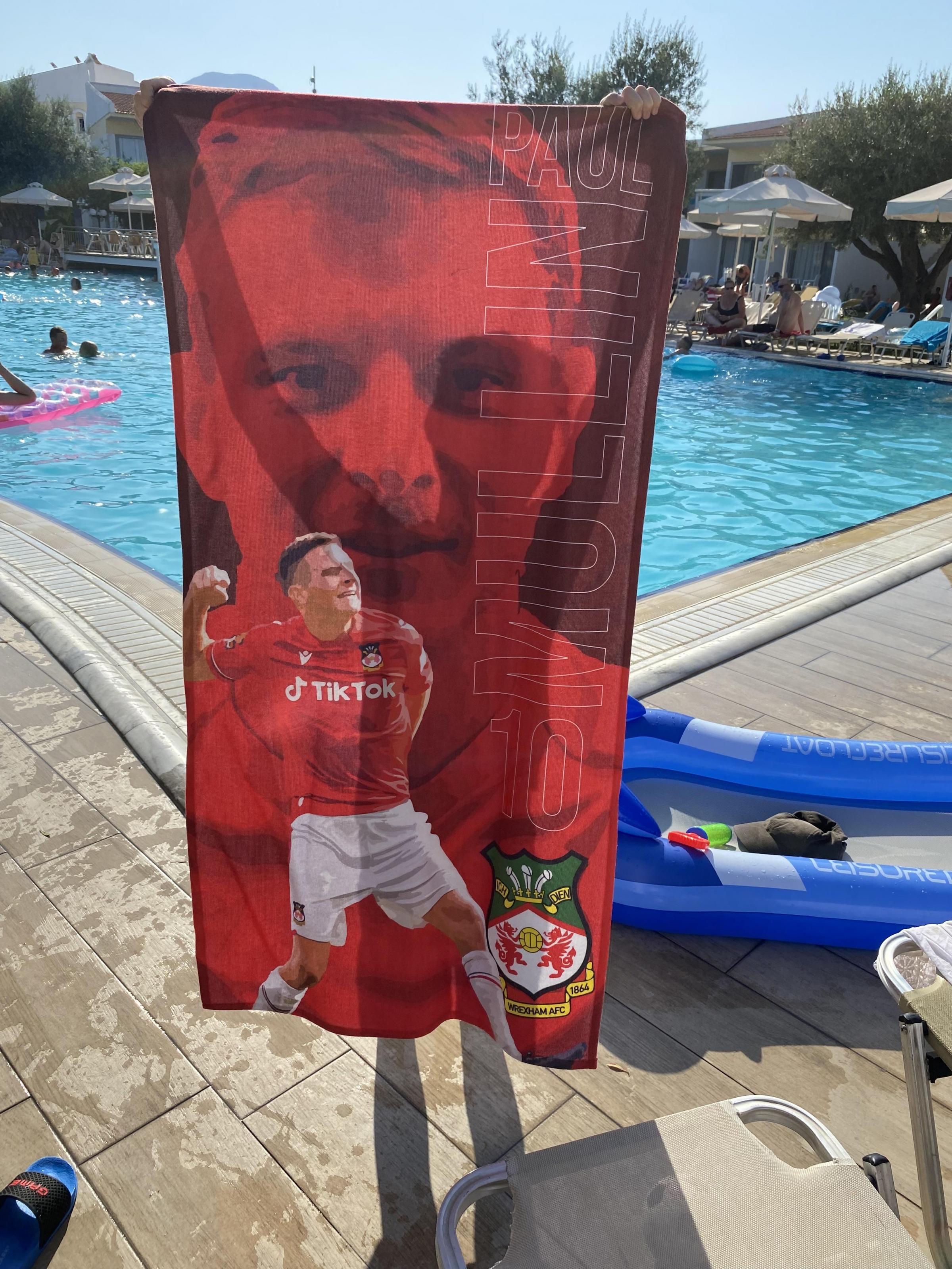 Amanda Davies, from Wrexham, shared this photo from poolside in Rhodes, Greece.