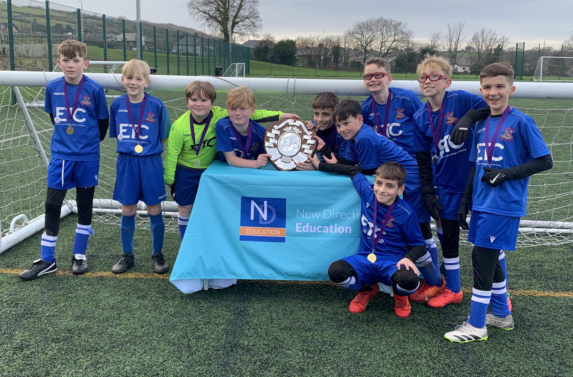 Hardwick Shield - Boys Football winners: St Marys Roman Catholic, Flint 