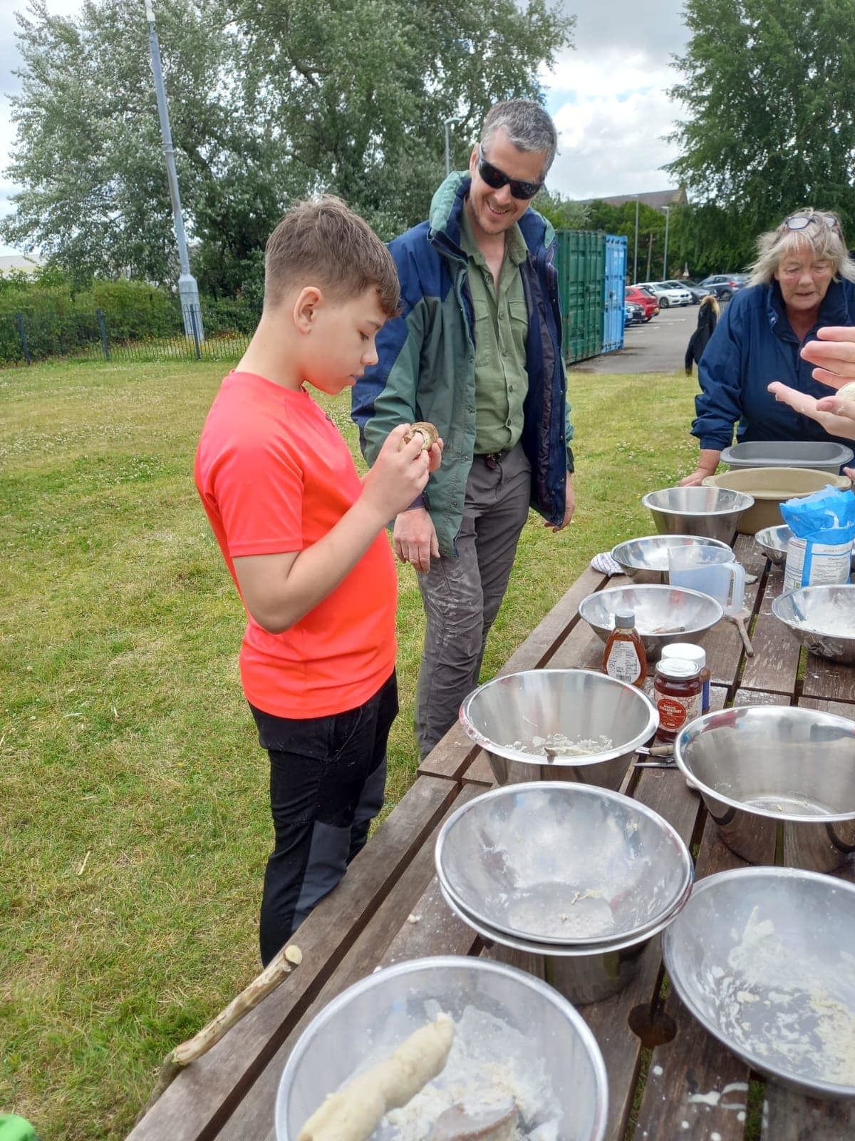 Ysgol Bryn Alyn during enrichment week events.