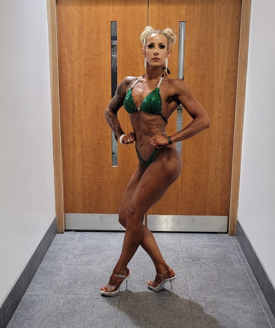 Bodybuilder Magda Razminien.