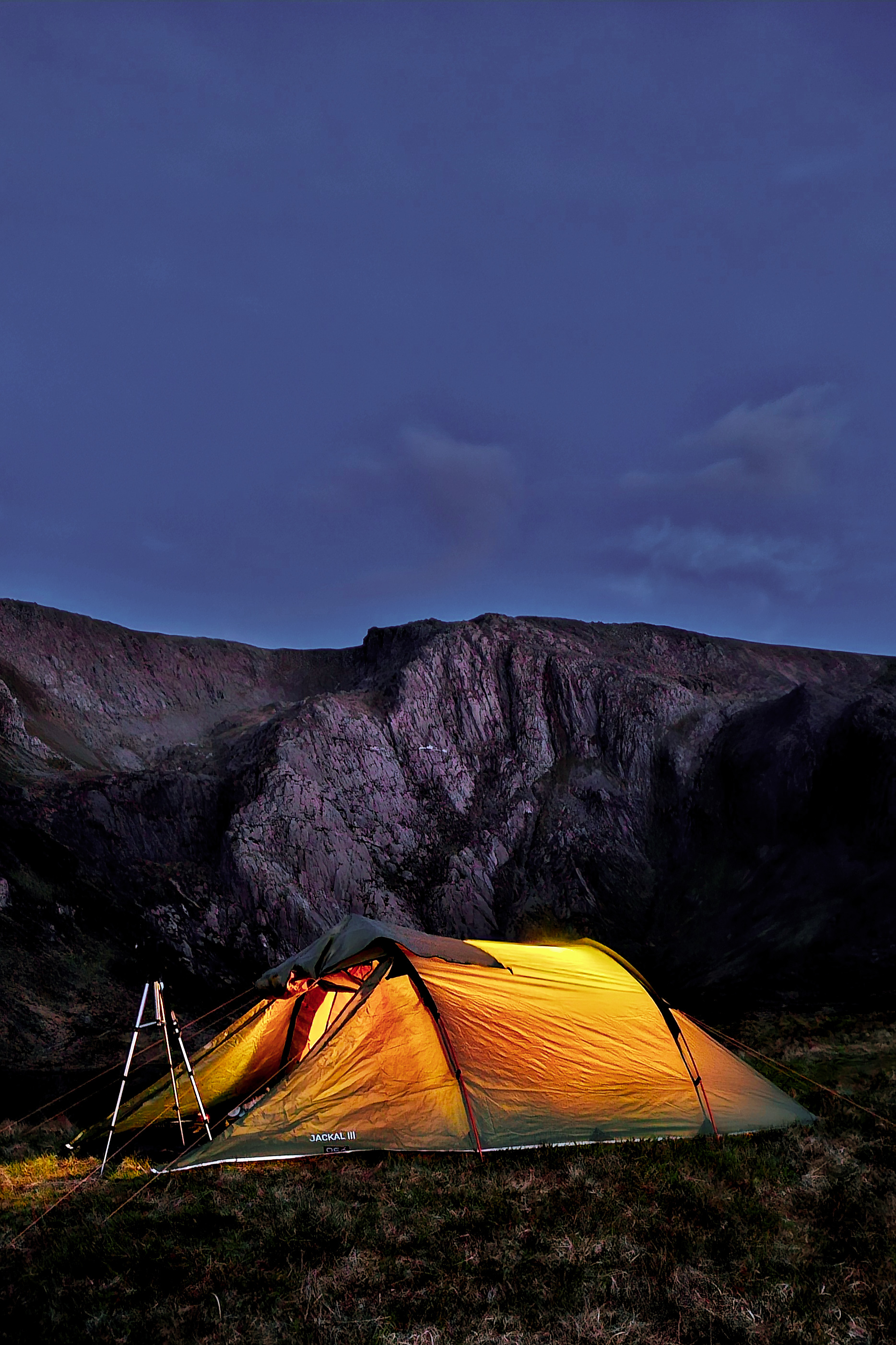 Camping, Eryri. Photo: Jamie Jenkins