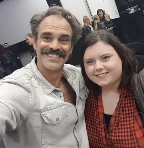 Kirsty Hughes - GTA and The Walking Dead star Steven Ogg.