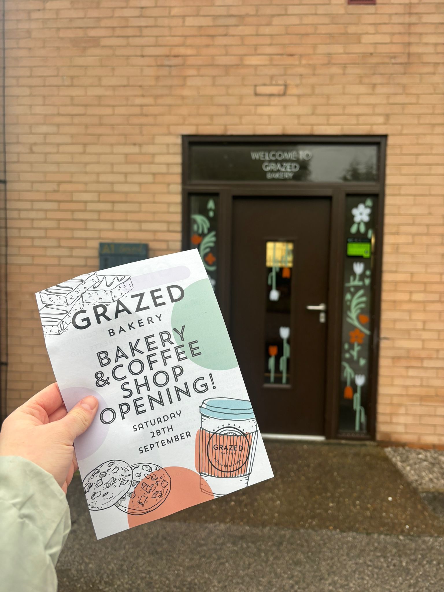 Grazed Bakery in Ruabon is opening a serve-over counter to the public.