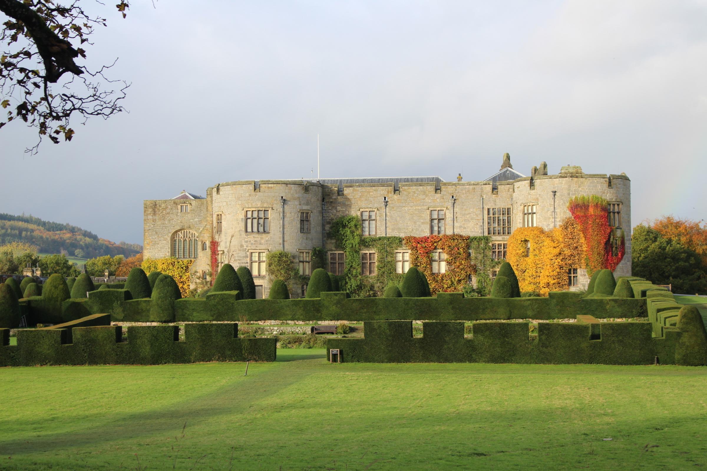 Chirk Castle in autumn. Photo: National Trust - Lois York