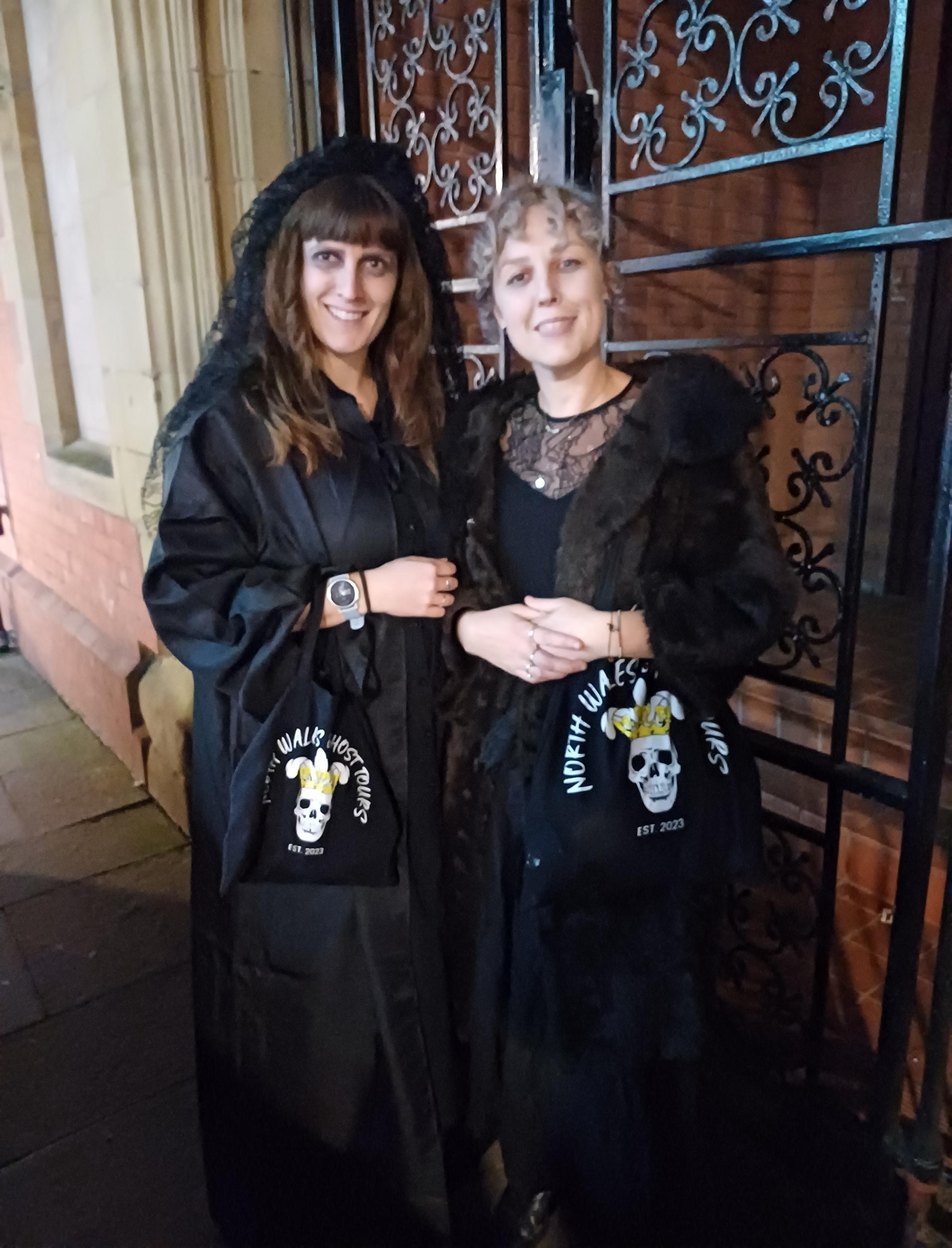 North Wales Ghost Tours - Wrexham, hosts Elliw and Morgue.