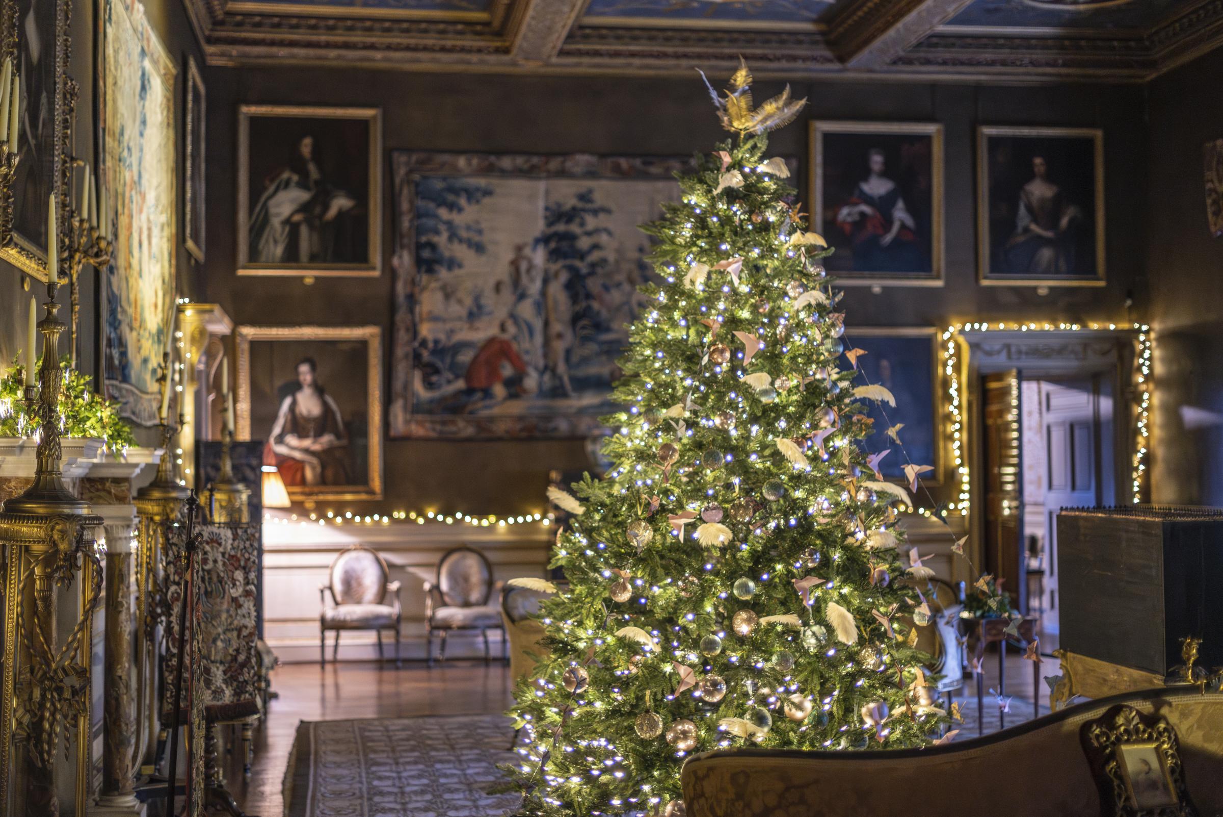 Christmas at Chirk Castle, Wrexham. Photo: National Trust Images/Paul Harris