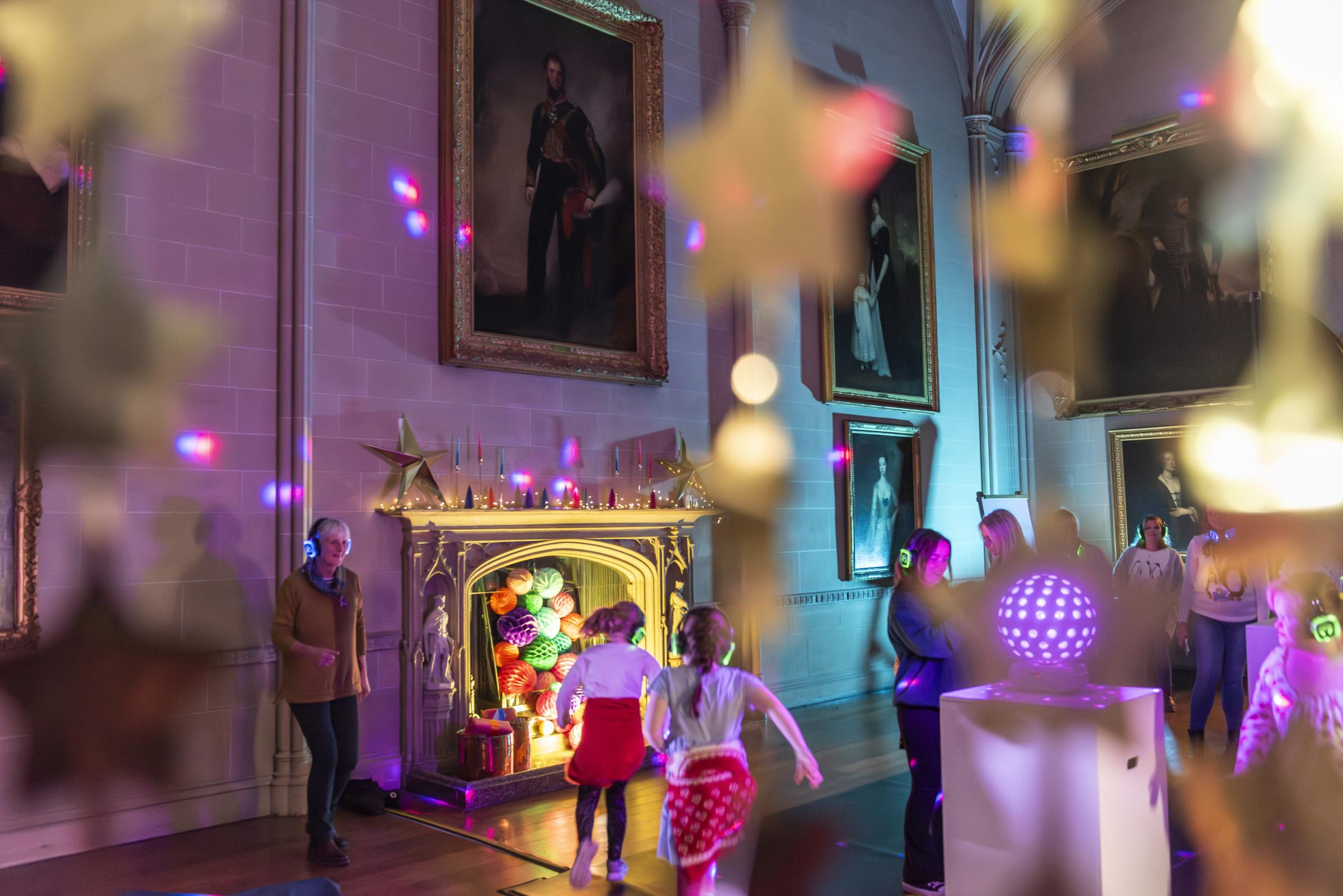 The Music Room at Plas Newydd House and Garden, Anglesey.Photo: National Trust Images/Paul Harris