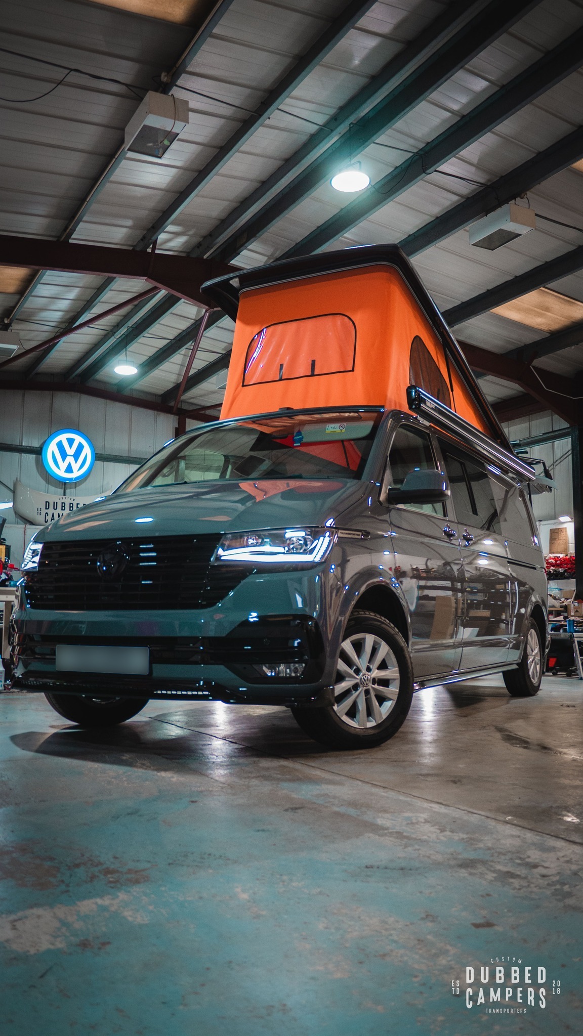 VW Transporter conversion work by Dubbed Campers.