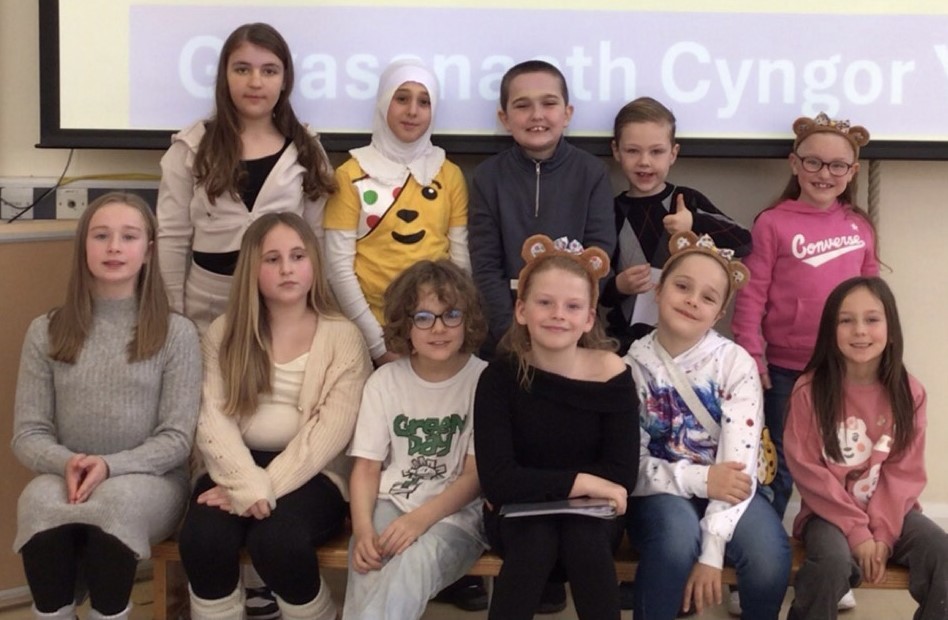 Children In Need at Ysgol Ty Ffynnon.